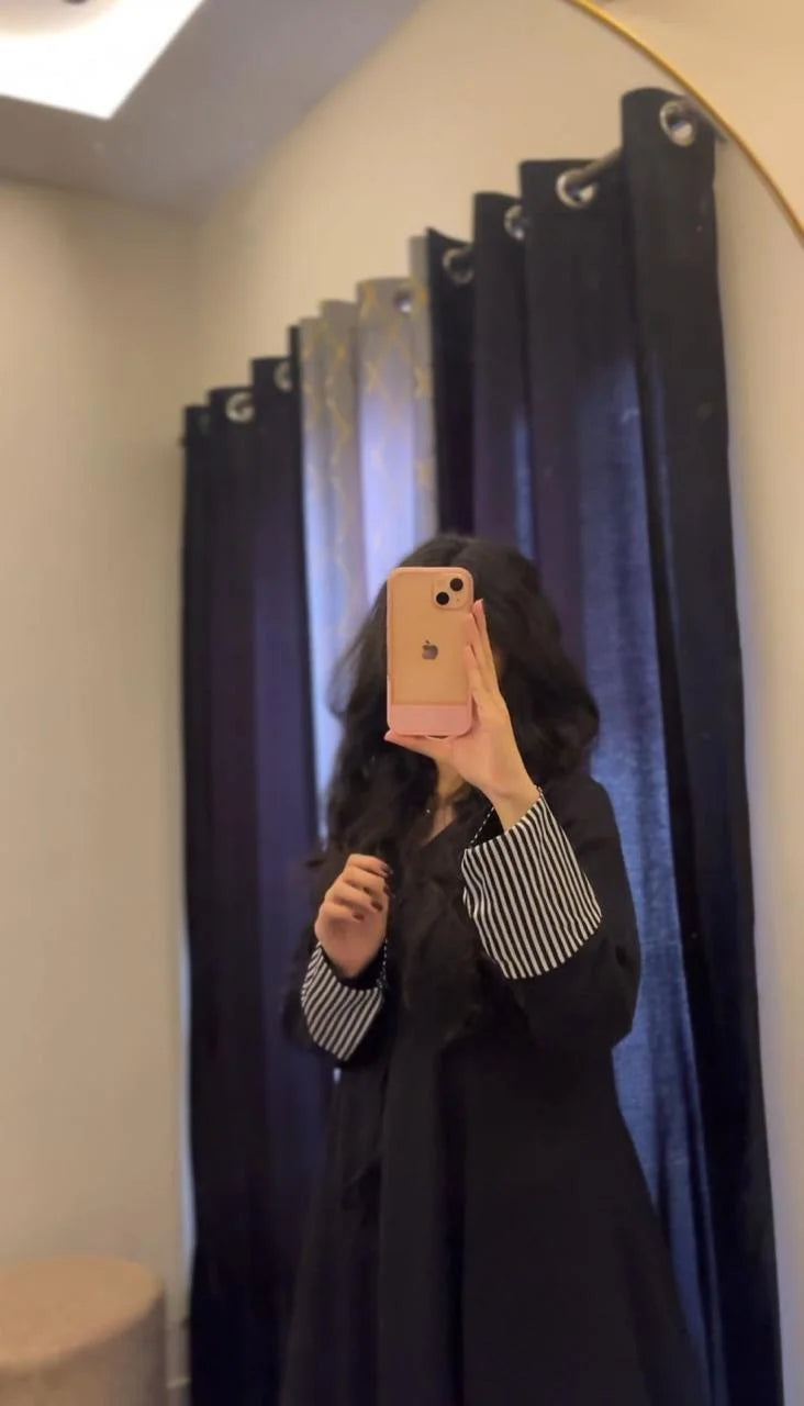 Black Dress Arabic Lawn