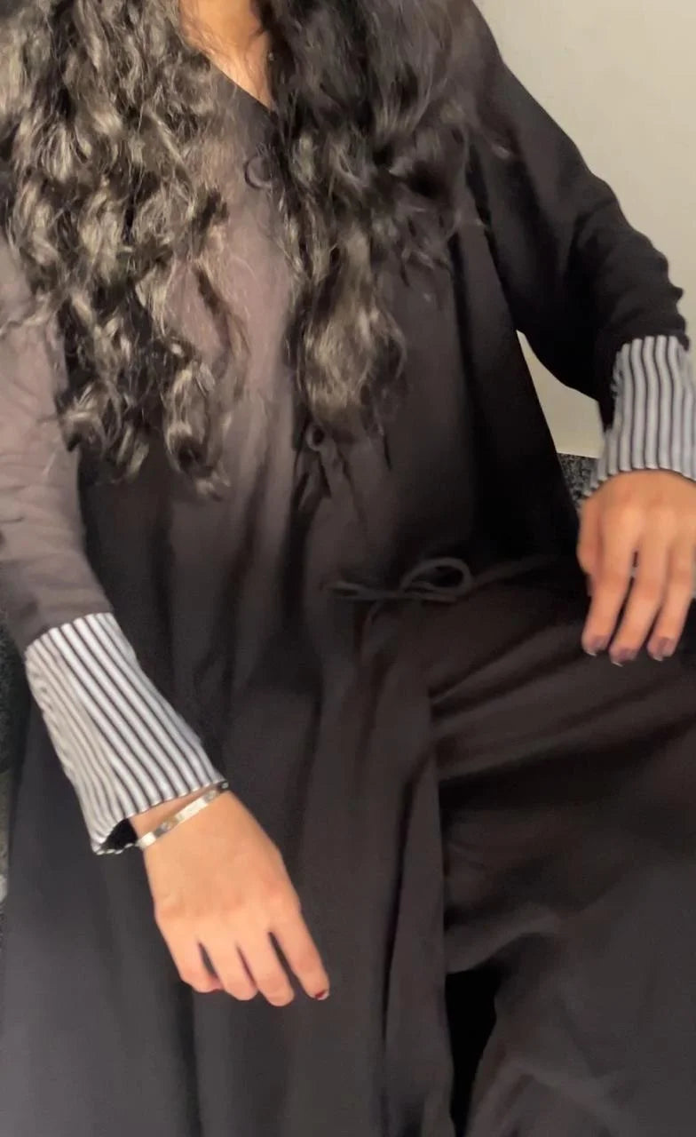 Black Dress Arabic Lawn