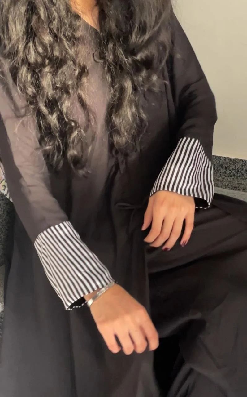 Black Dress Arabic Lawn