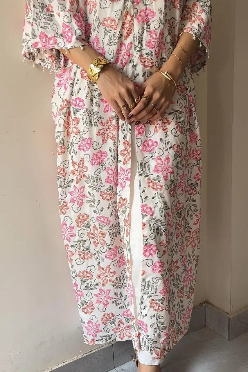 Floral kaftan