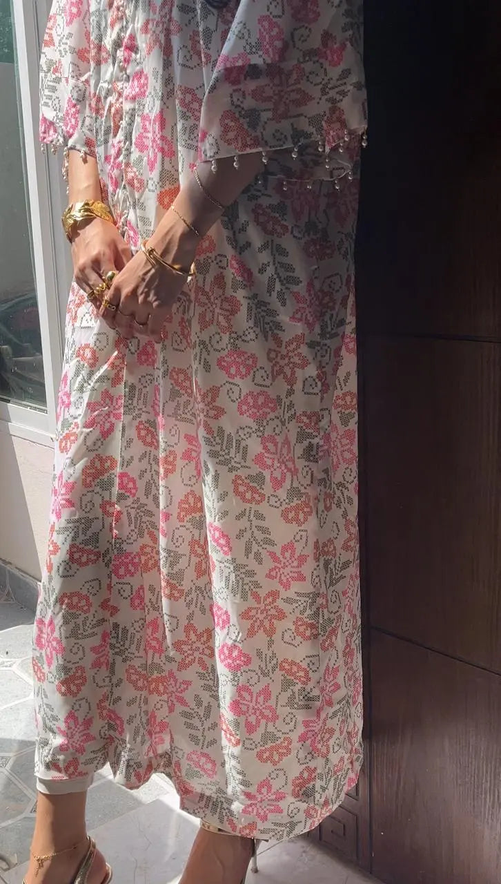 Floral kaftan